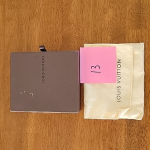 Vintage LV Box and dust bag